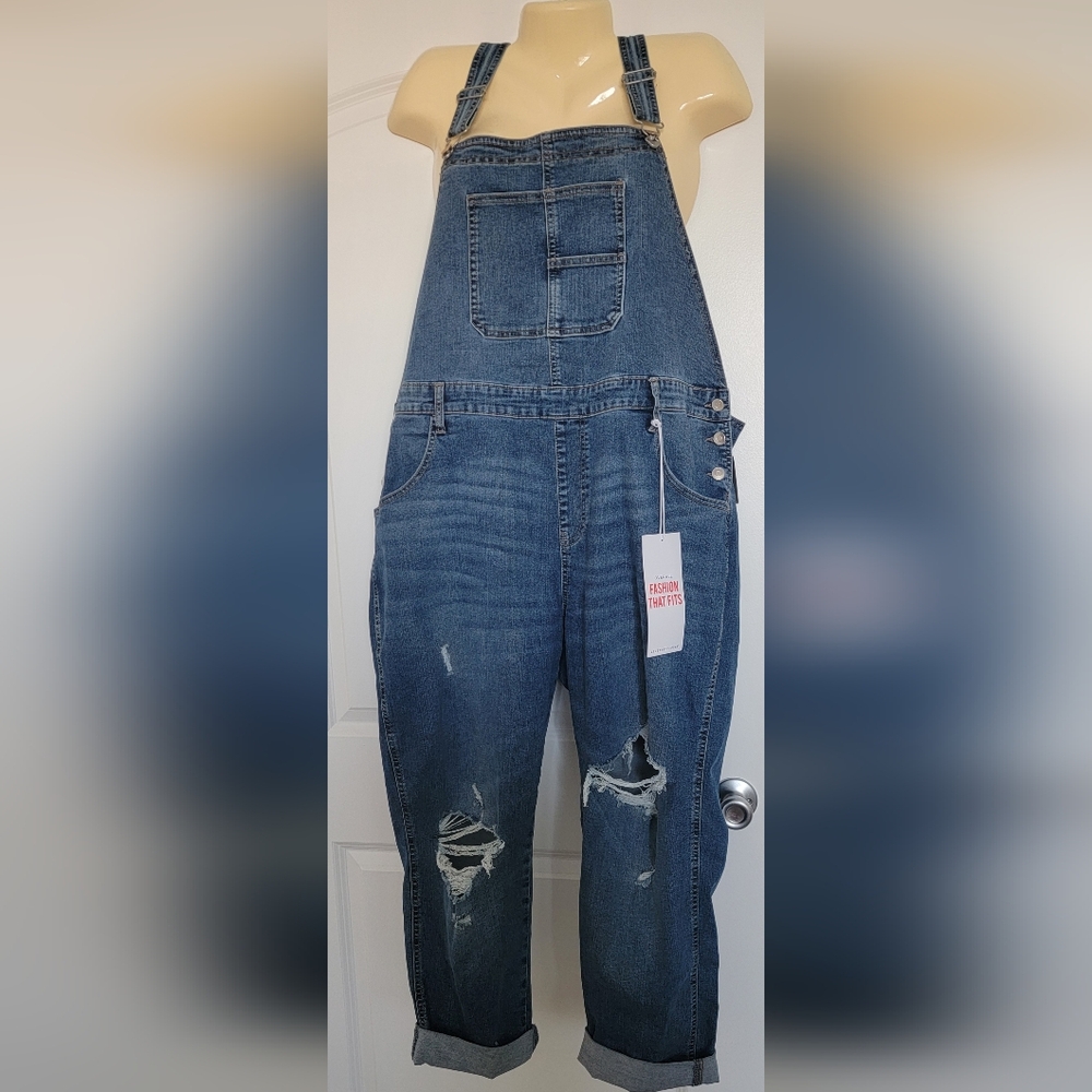 Celebrity Pink Size 18w Denim Overalls